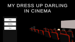 Ma chérie habillée au cinéma