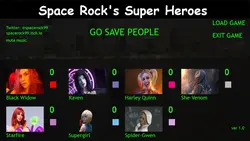 Super héroes de Space Rock